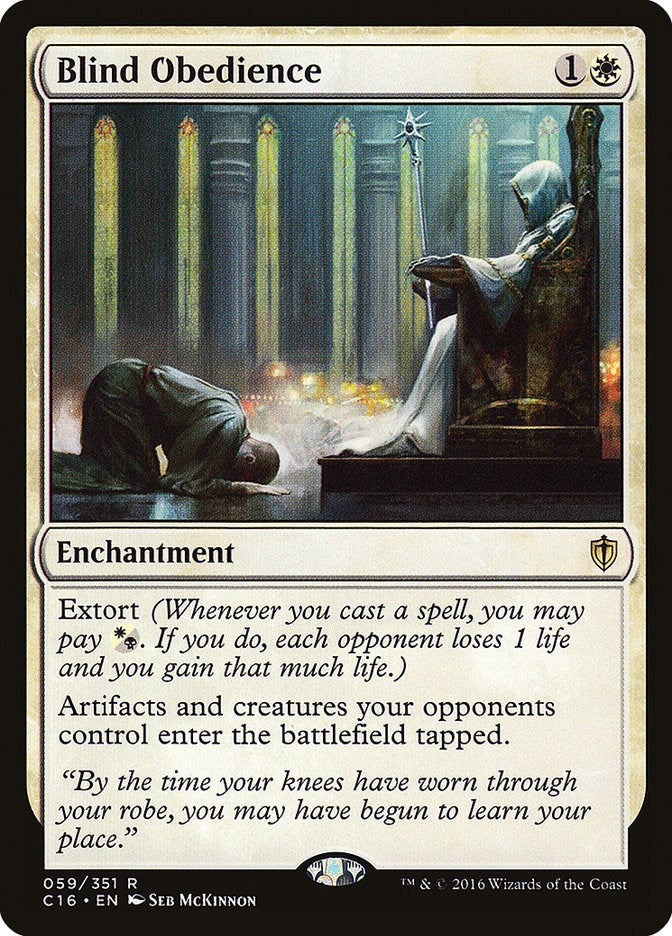 Blind Obedience (59) [C16]