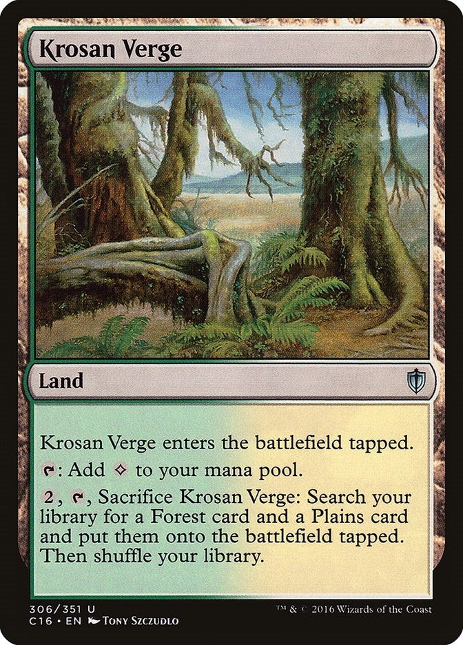 Krosan Verge (306) [C16]
