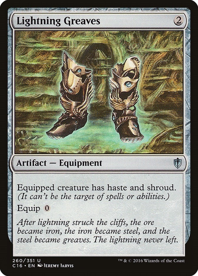 Lightning Greaves (260) [C16]