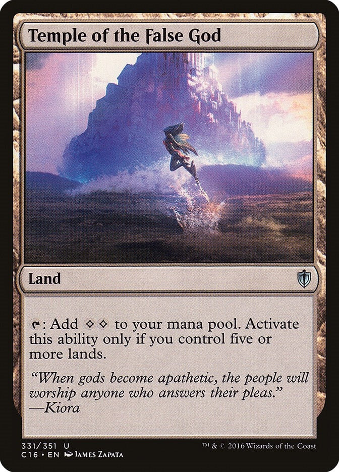 Temple of the False God (331) [C16]