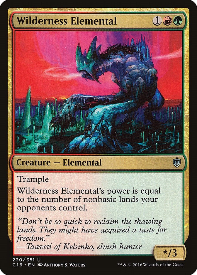 Wilderness Elemental (230) [C16]