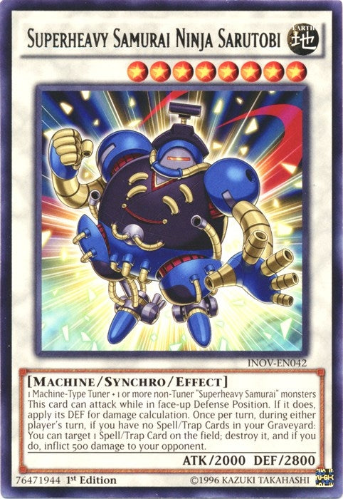 Superheavy Samurai Ninja Sarutobi (INOV-EN042) [INOV]