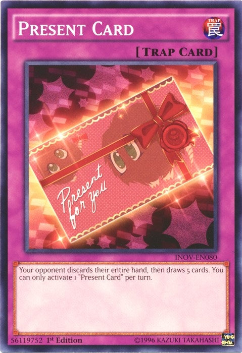 Present Card (INOV-EN080) [INOV]