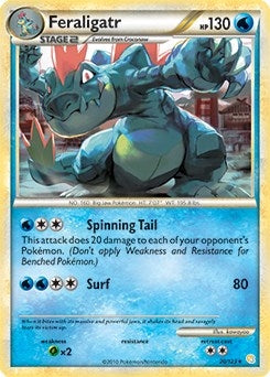 Feraligatr 20 123 Cosmos Holo (020/123) [PR]