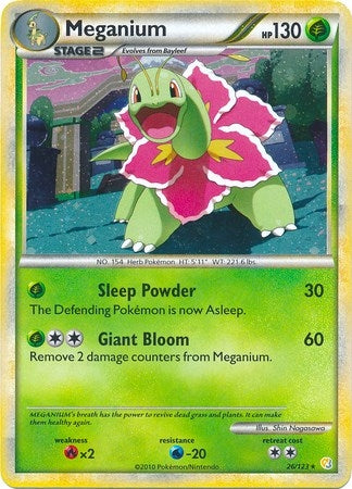 Meganium 26 123 Cosmos Holo (026/123) [PR]