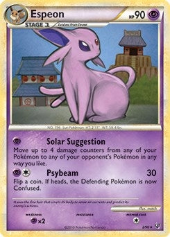 Espeon 2 90 HGSS Undaunted (002/090) [PR]