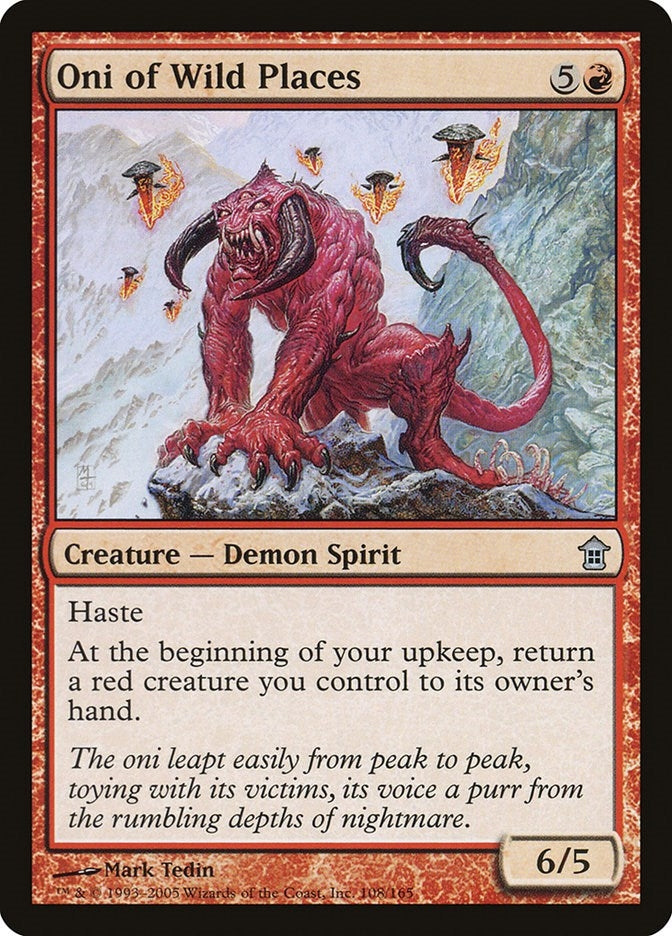 Oni of Wild Places (108) [SOK]