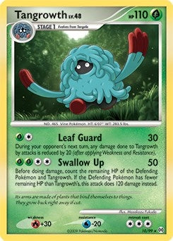Tangrowth 10 99 DPPt Arceus (010/099) [PR]