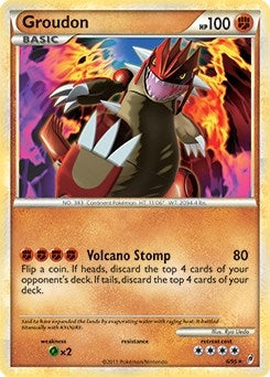 Groudon 6 95 Call of Legends (006/095) [PR]