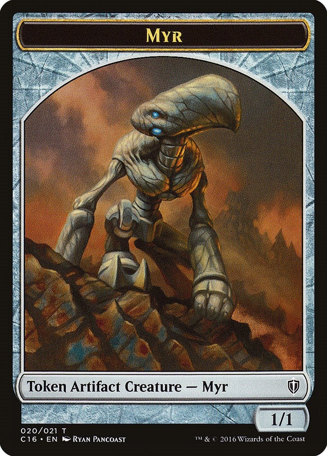 Myr Bird 002 Double Sided Token (20 // 2) [C16]