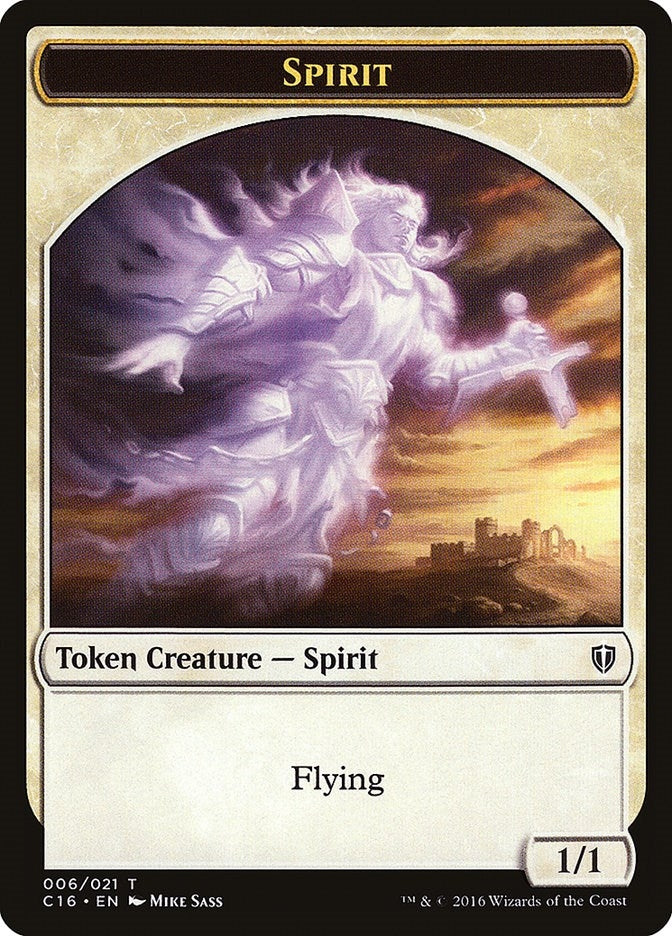 Spirit 006 Bird 002 Double Sided Token (6 // 2) [C16]