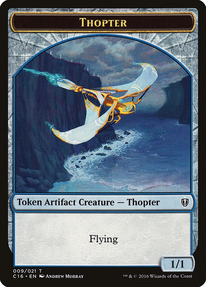 Thopter Germ Double Sided Token (9 // 10) [C16]