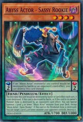 Abyss Actor Sassy Rookie (DESO-EN019) [DESO]