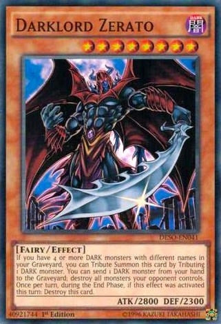 Darklord Zerato (DESO-EN041) [DESO]