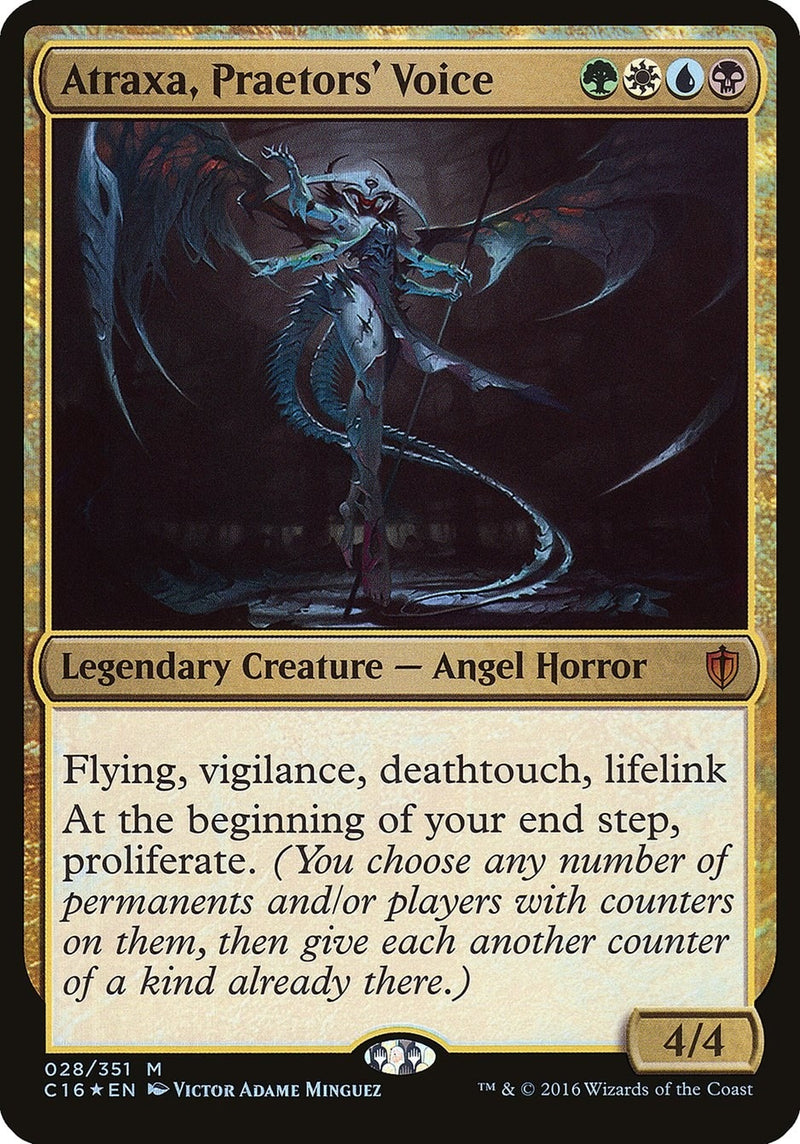 Atraxa Praetors Voice Commander 2016 (28) [OVER]