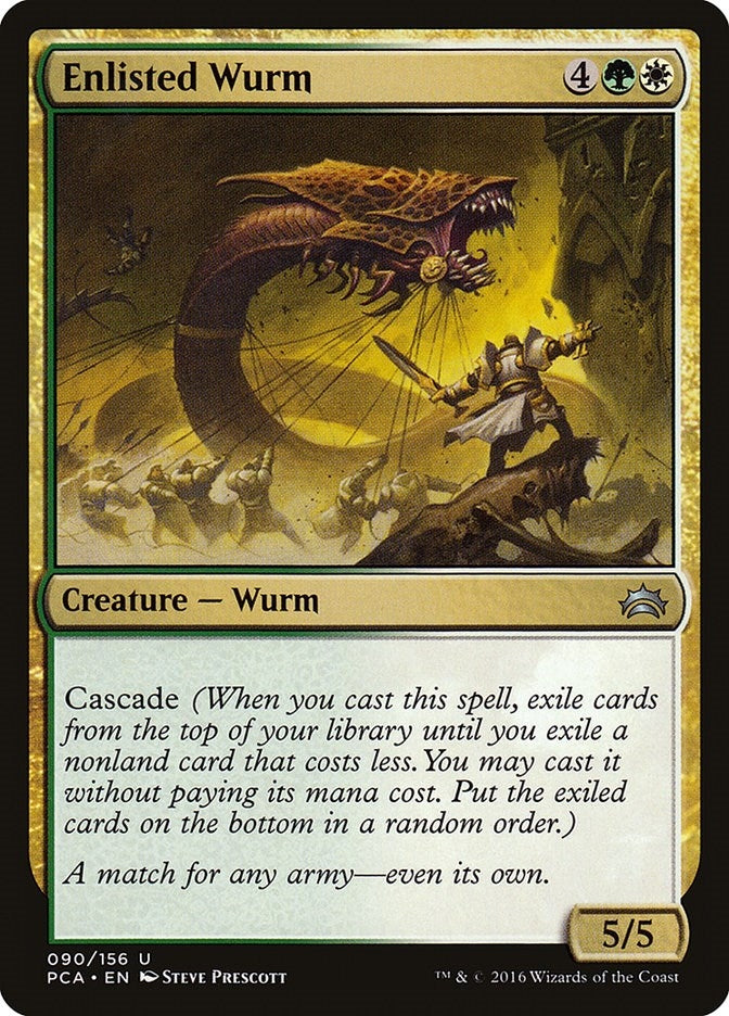 Enlisted Wurm (90) [PCA]