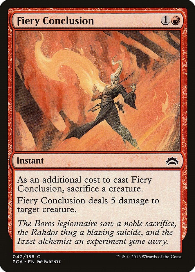Fiery Conclusion (42) [PCA]