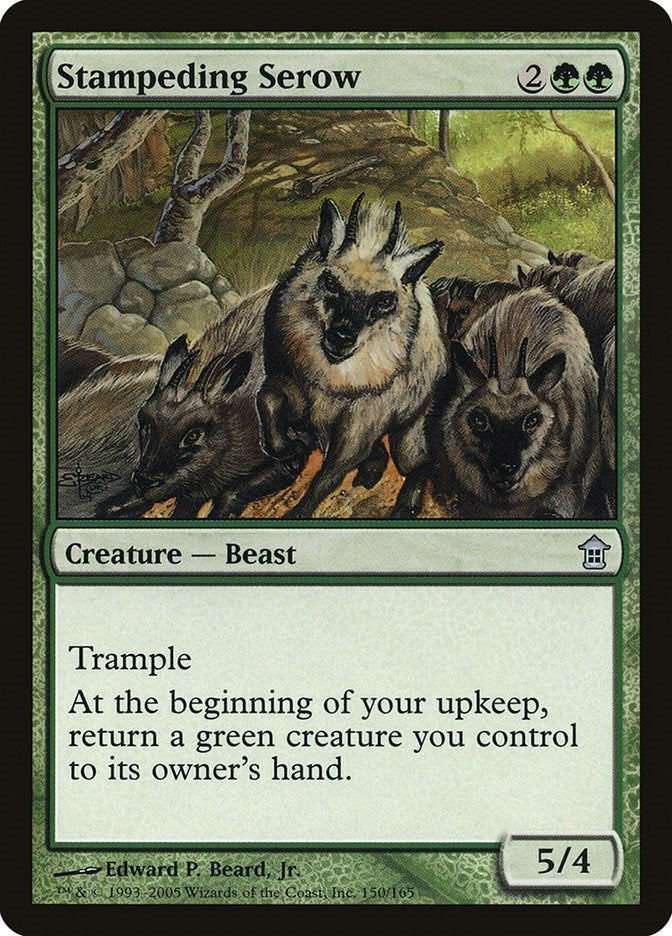 Stampeding Serow (150) [SOK]