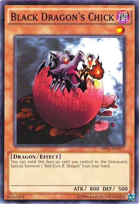 Black Dragons Chick (OP03-EN017) [OP03]