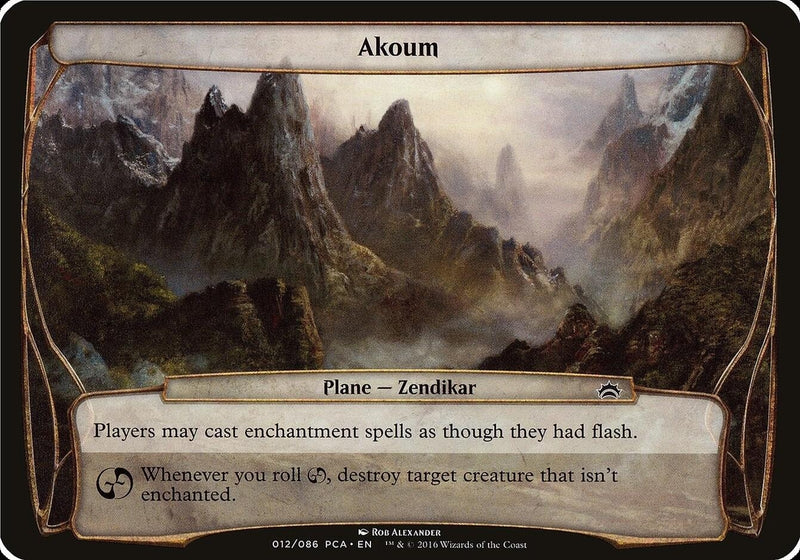 Akoum Planechase Anthology [OVER]