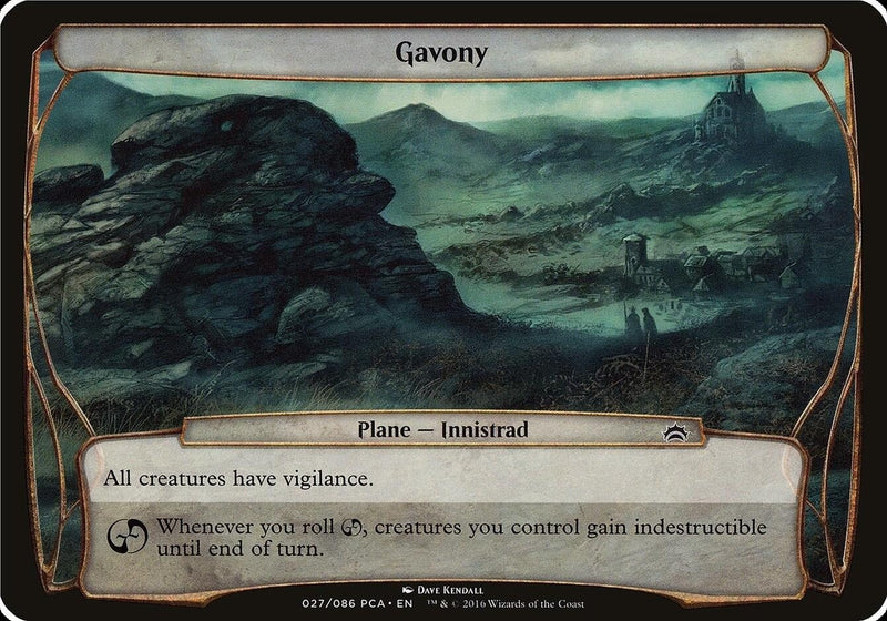 Gavony Planechase Anthology [OVER]