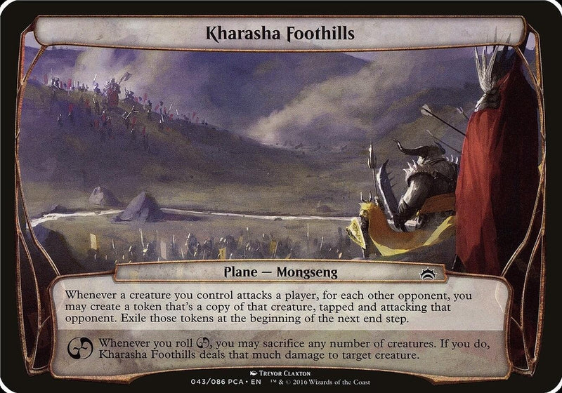 Kharasha Foothills Planechase Anthology [OVER]