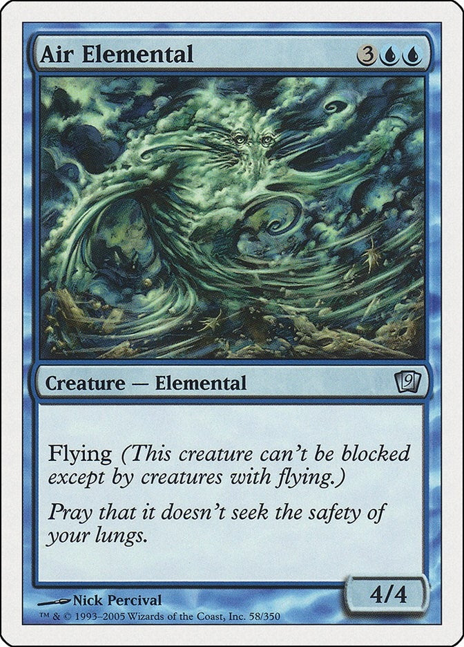 Air Elemental (58) [9ED]