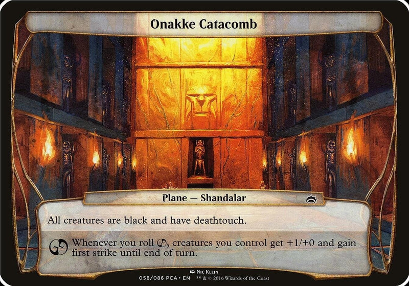 Onakke Catacomb Planechase Anthology [OVER]