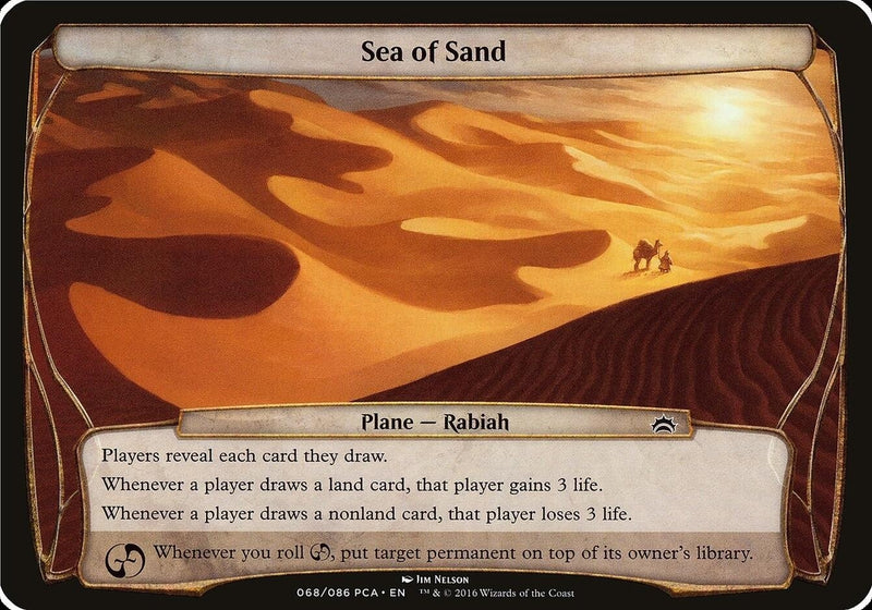 Sea of Sand Planechase Anthology [OVER]