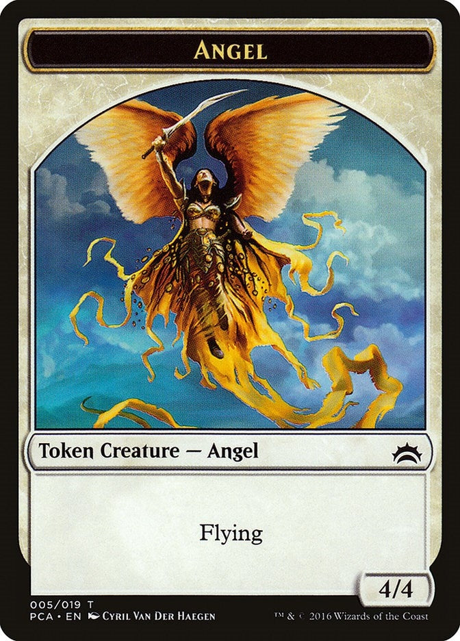Angel Saproling Double sided Token (5 // 19) [PCA]
