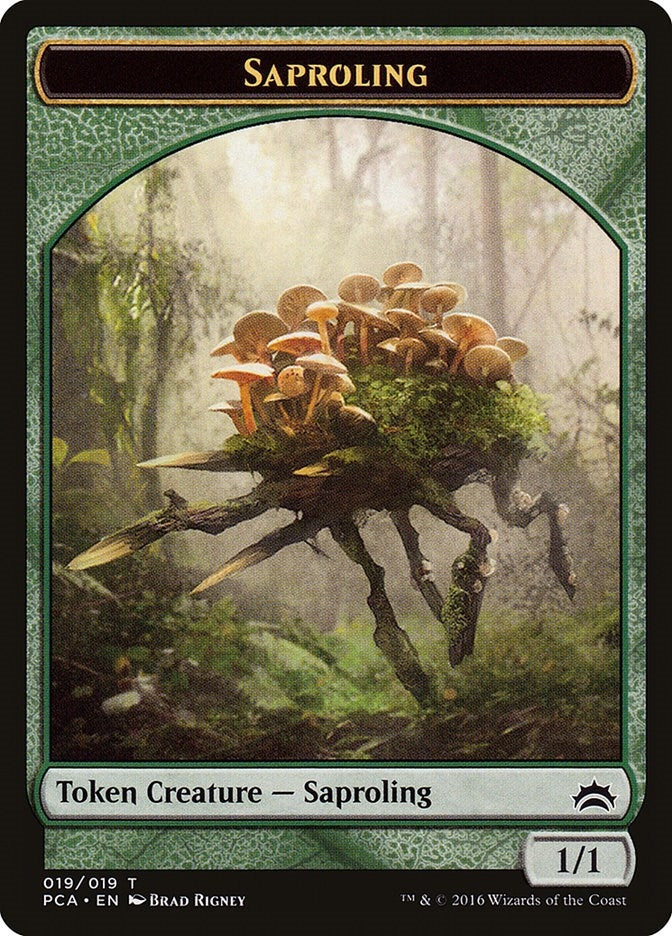 Saproling Goblin Double sided Token (19 // 11) [PCA]
