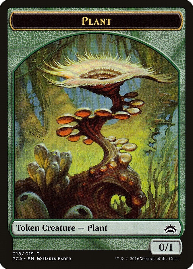 Plant Ooze Double sided Token (18 // 16) [PCA]