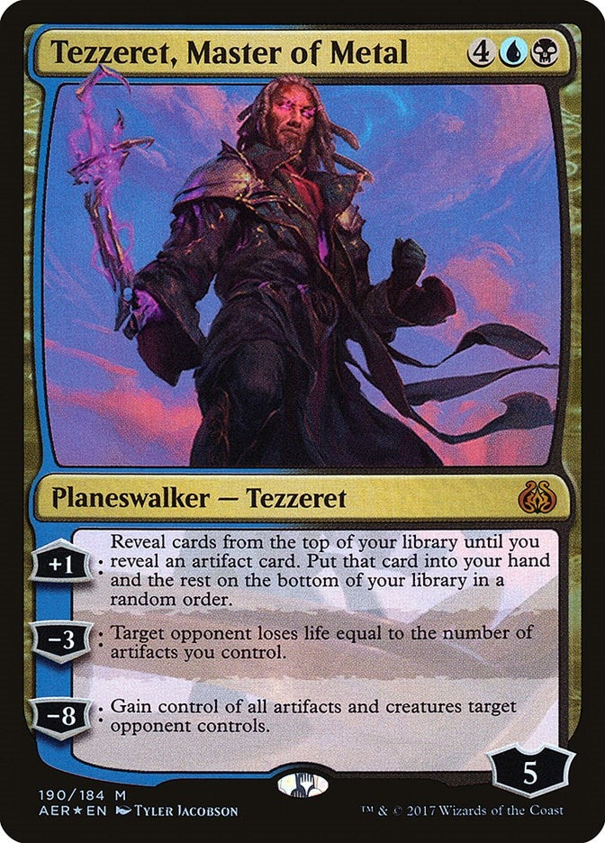 Tezzeret Master of Metal (190) [AER]