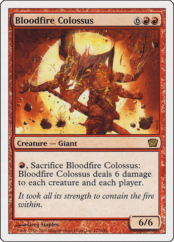 Bloodfire Colossus (177) [9ED]