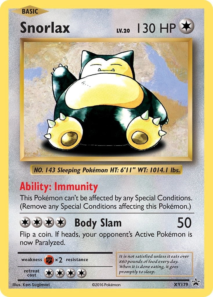 Snorlax XY179 (XY179) [PR]