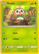 Rowlet 9 149 Water Web Holo (009/149) [MCAP]
