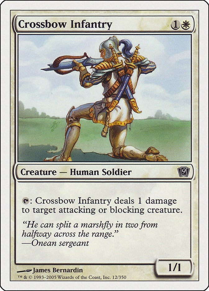 Crossbow Infantry (12) [9ED]
