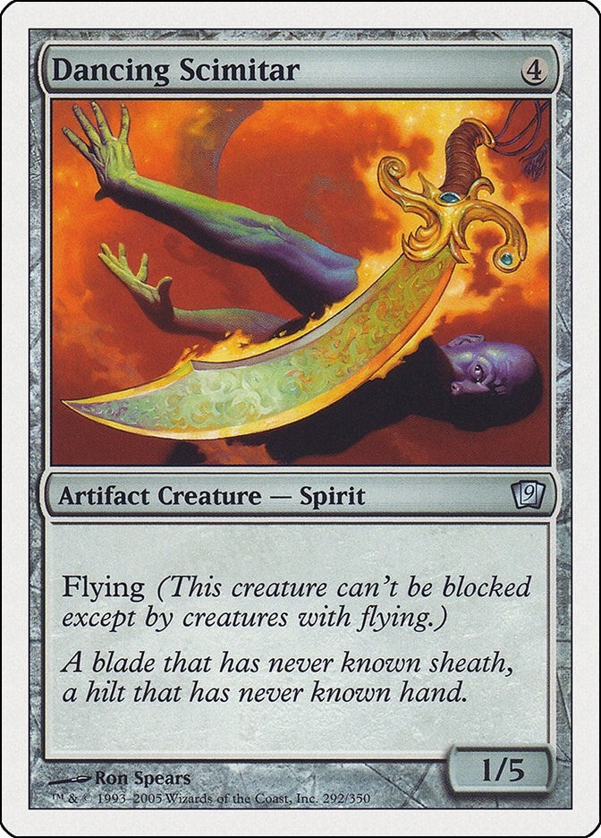 Dancing Scimitar (292) [9ED]