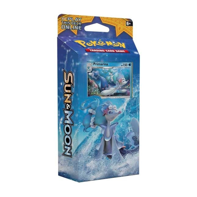 Sun and Moon Base Set Theme Deck Bright Tide Primarina [SM01]