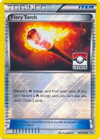 Fiery Torch 89 106 Pokemon League (089/106) [PR]