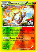 Volcarona 15 114 Pokemon League 4th Place (015/114) [PR]