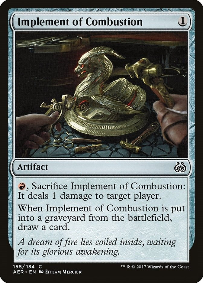 Implement of Combustion (155) [AER]