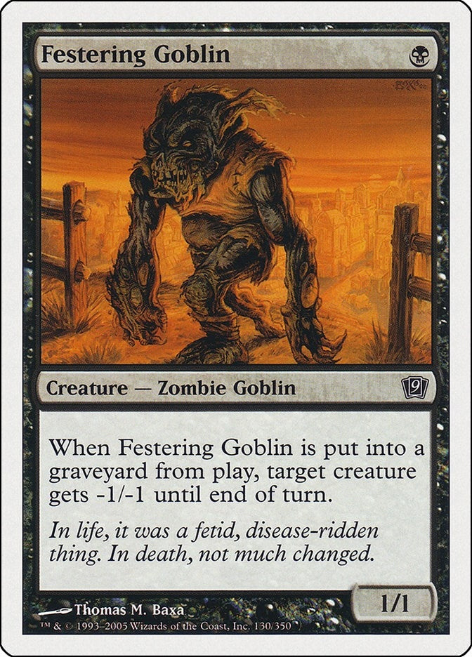 Festering Goblin (130) [9ED]