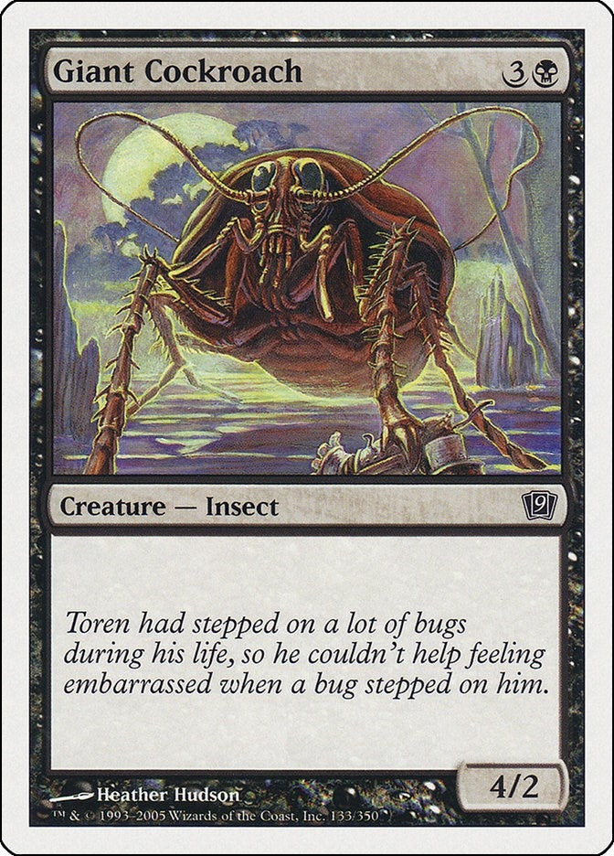 Giant Cockroach (133) [9ED]