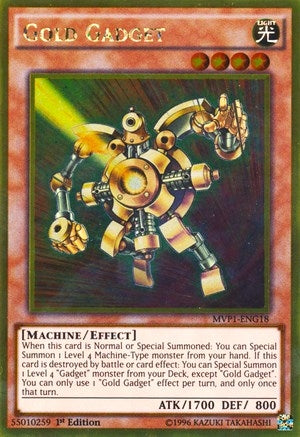 Gold Gadget [MVP1-ENG18] Gold Rare