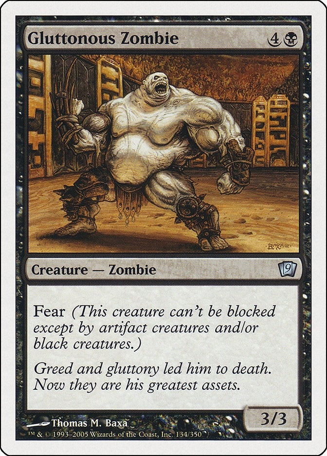 Gluttonous Zombie (134) [9ED]
