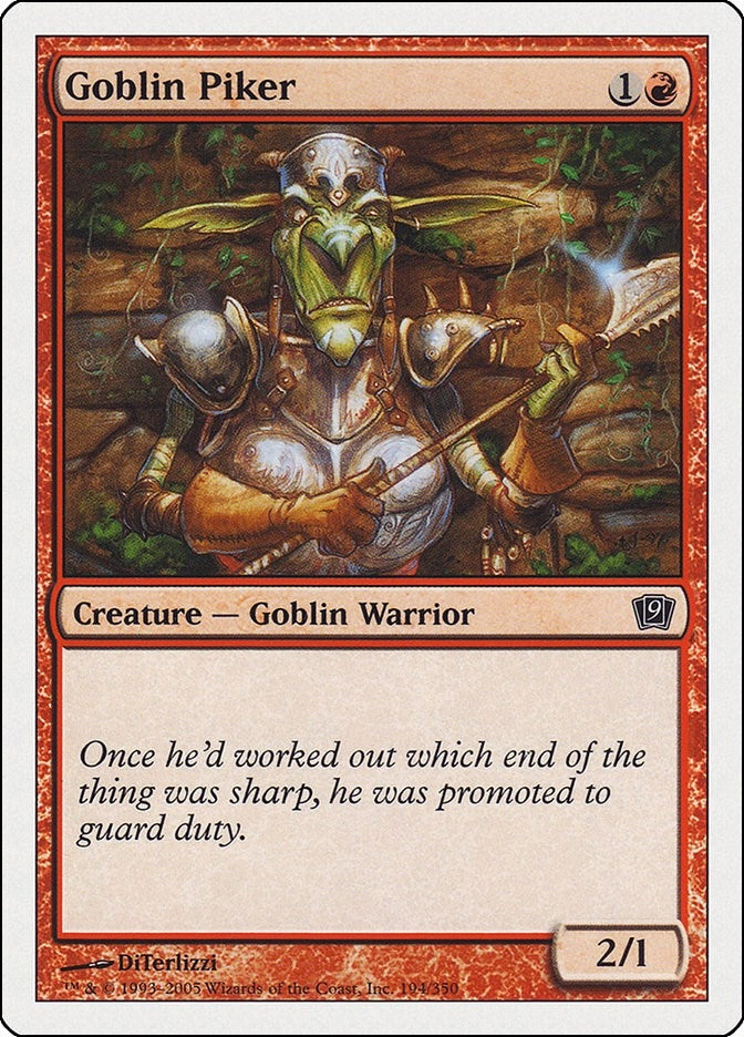 Goblin Piker (194) [9ED]