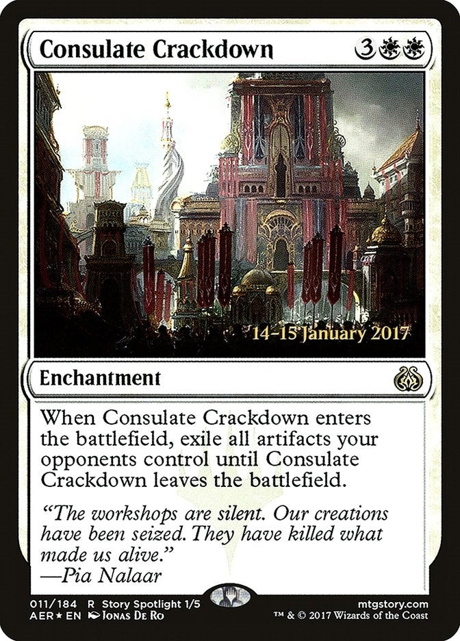 Consulate Crackdown (11) [PRE]