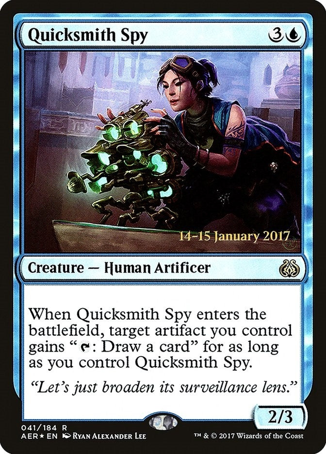 Quicksmith Spy (41) [PRE]