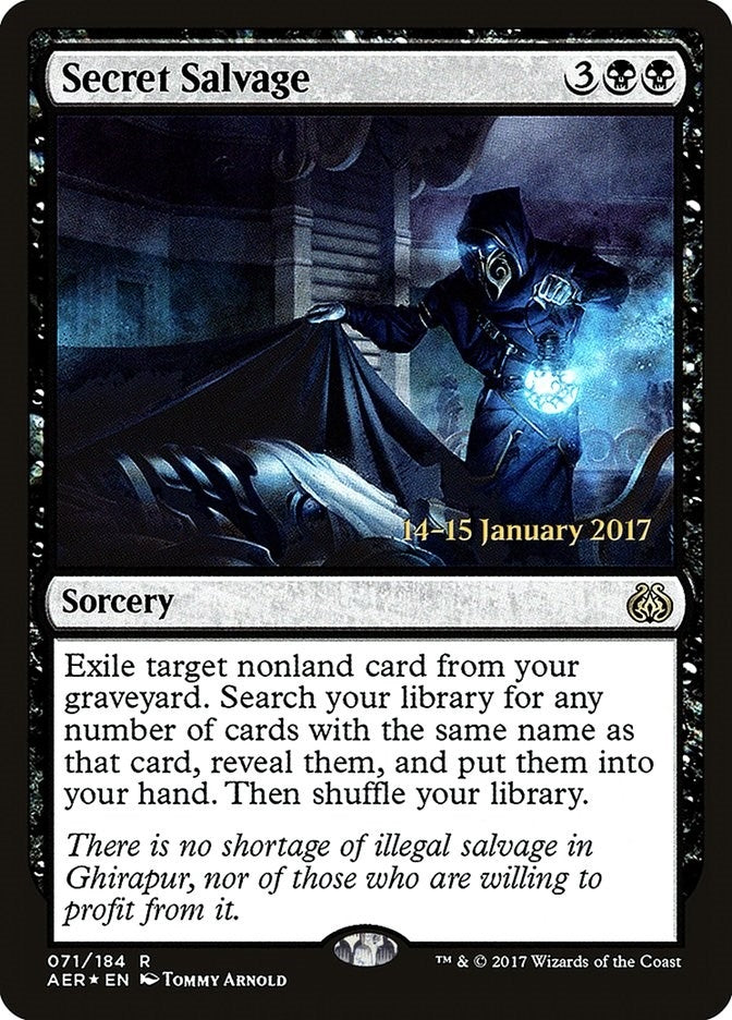 Secret Salvage (71) [PRE]